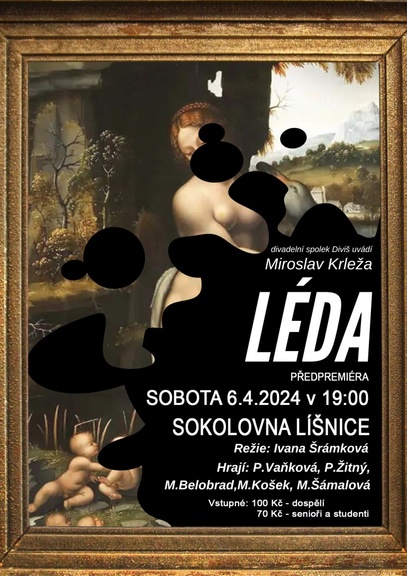 Divadelní představení Léda 6.4.2024