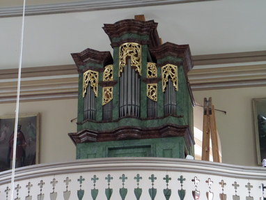 Opravené varhany v kostele