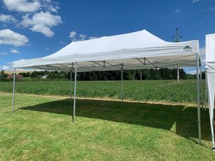 Nůžkový stan 4 x 8m bílý