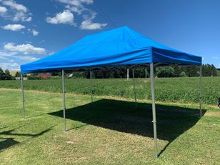Nůžkový stan 4 x 6m modrý